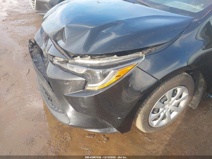 2021 Toyota Corolla Le VIN: 5YFEPMAE8MP159685 Lot: 43967436