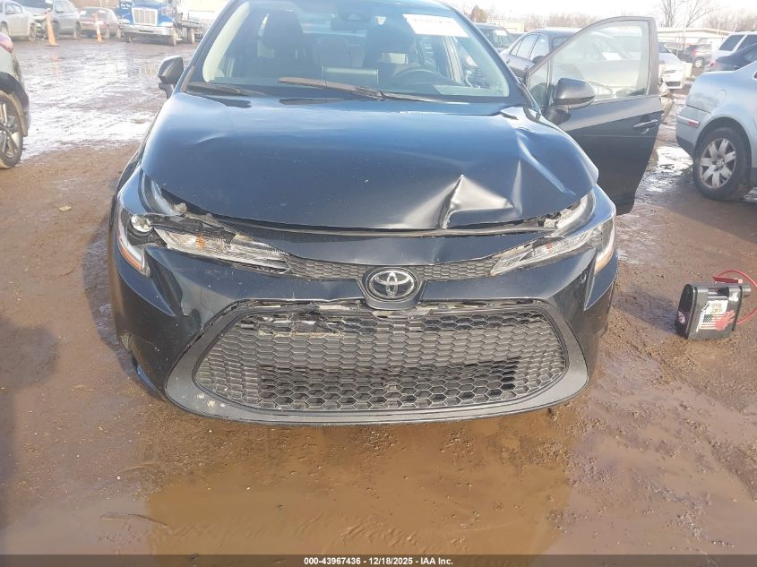 2021 Toyota Corolla Le VIN: 5YFEPMAE8MP159685 Lot: 43967436