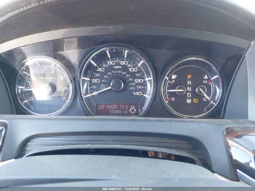 2011 Lincoln Mks VIN: 1LNHL9DR4BG612599 Lot: 43967437