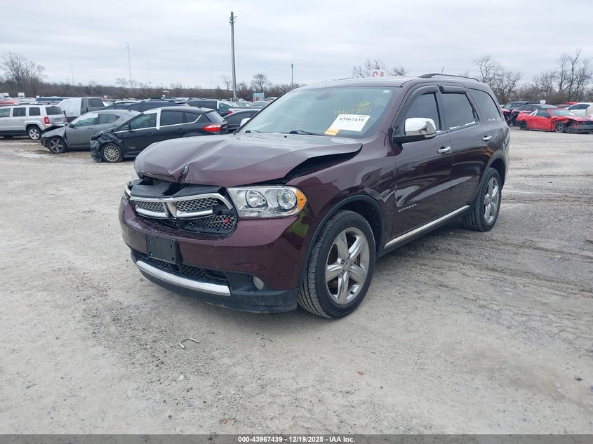 Vin: 1c4rdjeg5cc336544, lot: 44463097, dodge durango citadel 20122