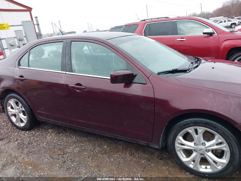 2012 Ford Fusion Se VIN: 3FAHP0HA4CR223437 Lot: 43967443