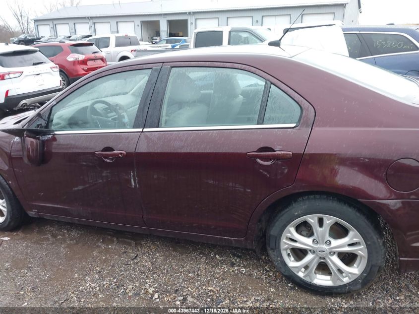 2012 Ford Fusion Se VIN: 3FAHP0HA4CR223437 Lot: 43967443