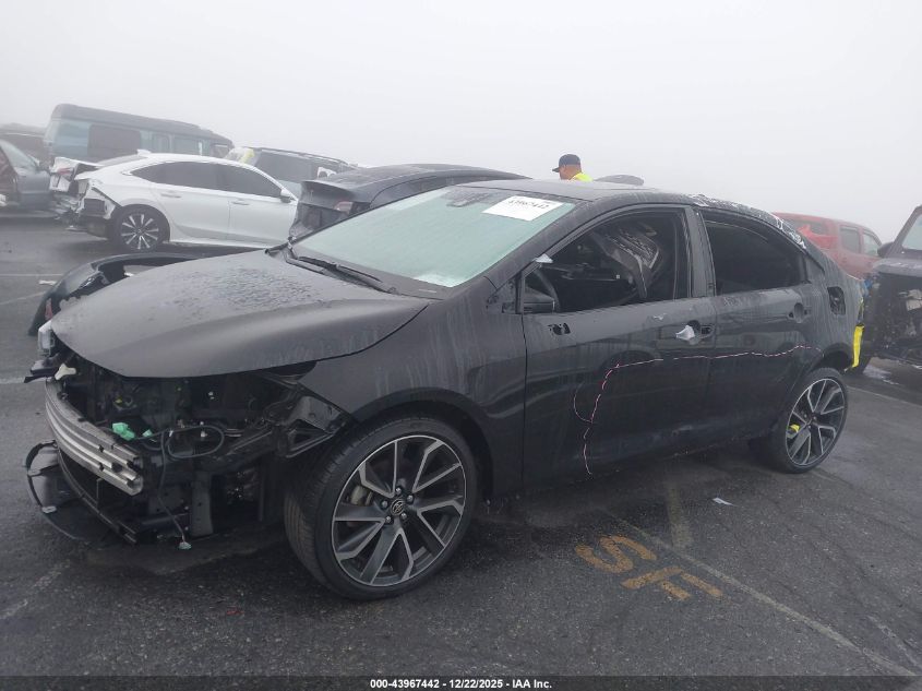 2022 Toyota Corolla Se VIN: JTDP4MCE3NJ099898 Lot: 43967442