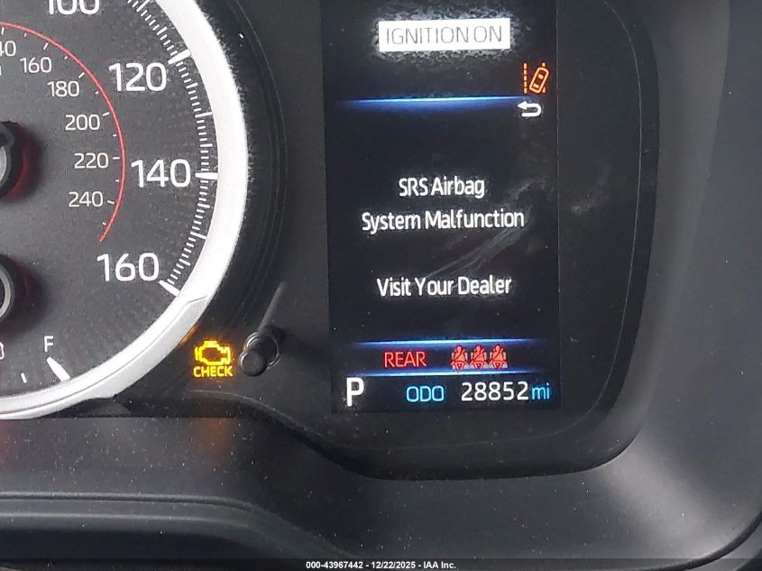 2022 Toyota Corolla Se VIN: JTDP4MCE3NJ099898 Lot: 43967442