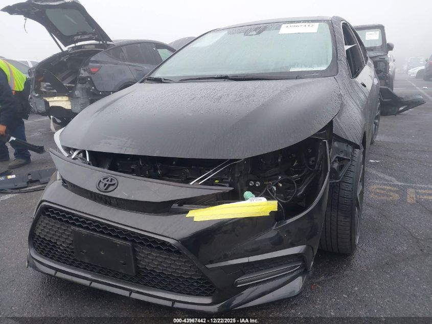 2022 Toyota Corolla Se VIN: JTDP4MCE3NJ099898 Lot: 43967442