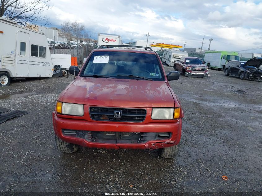 1999 Honda Passport Ex/Lx VIN: 4S6CM58W4X4418235 Lot: 43967445