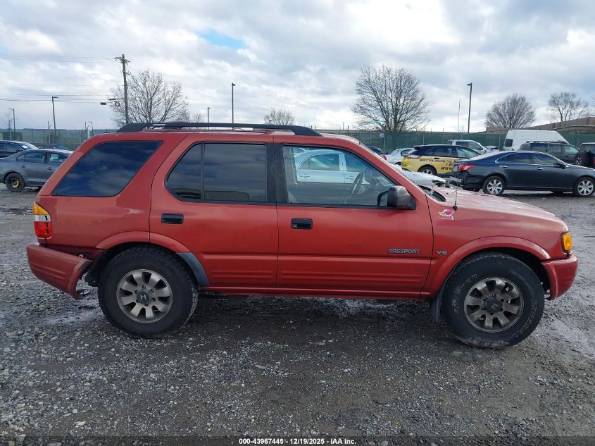 1999 Honda Passport Ex/Lx VIN: 4S6CM58W4X4418235 Lot: 43967445