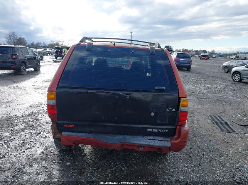 1999 Honda Passport Ex/Lx VIN: 4S6CM58W4X4418235 Lot: 43967445