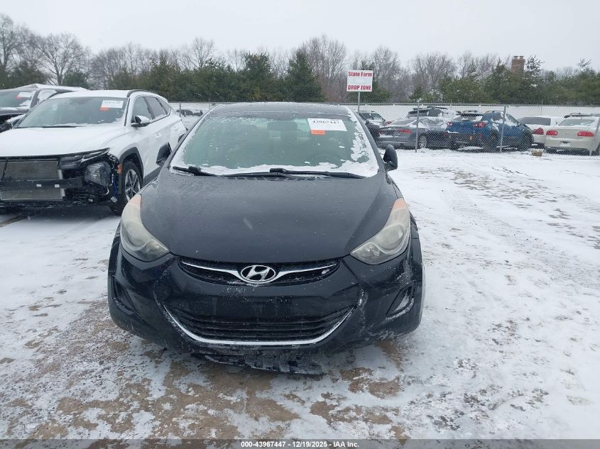 2011 Hyundai Elantra Gls (Ulsan Plant) VIN: KMHDH4AE2BU129702 Lot: 43967447