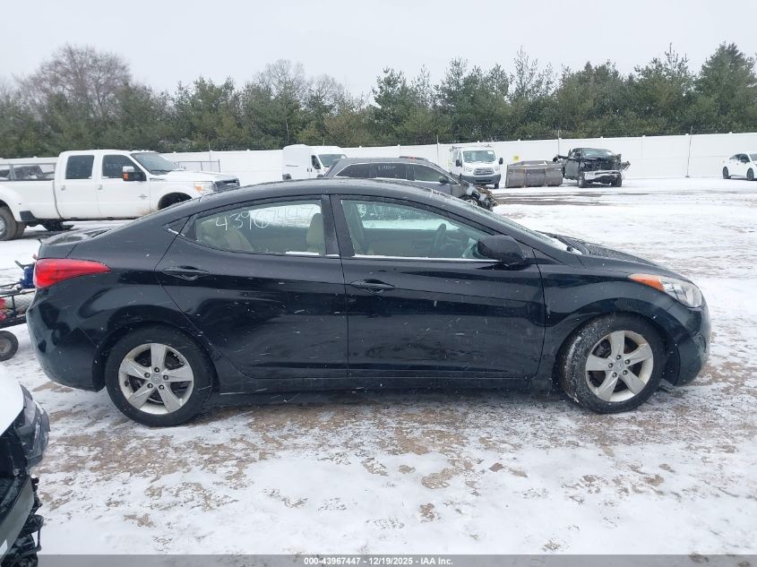 2011 Hyundai Elantra Gls (Ulsan Plant) VIN: KMHDH4AE2BU129702 Lot: 43967447