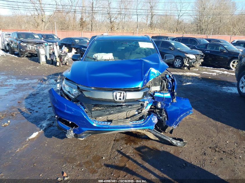 2022 Honda Hr-V Awd Sport VIN: 3CZRU6H17NM704660 Lot: 43967451