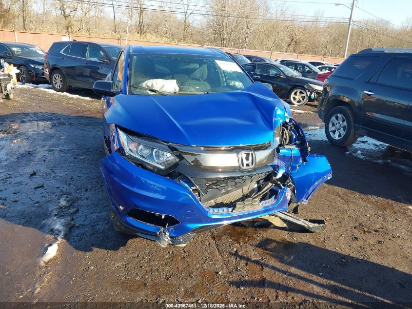 2022 Honda Hr-V Awd Sport VIN: 3CZRU6H17NM704660 Lot: 43967451