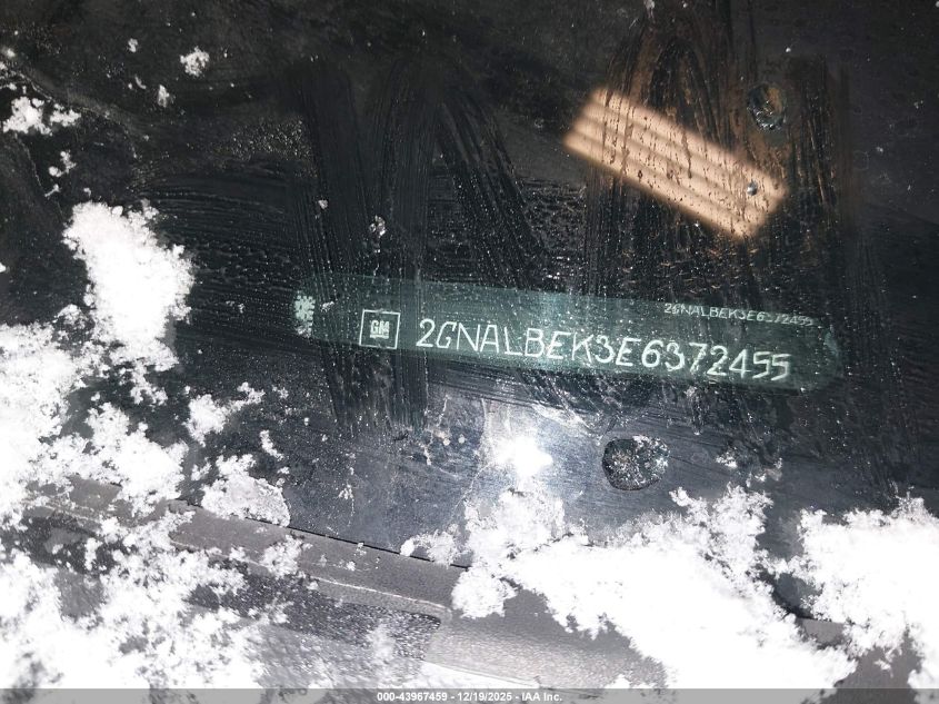 2014 Chevrolet Equinox 1Lt VIN: 2GNALBEK3E6372455 Lot: 43967459