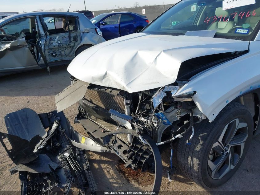 2022 Hyundai Tucson Sel VIN: 5NMJC3AE8NH116531 Lot: 43967466