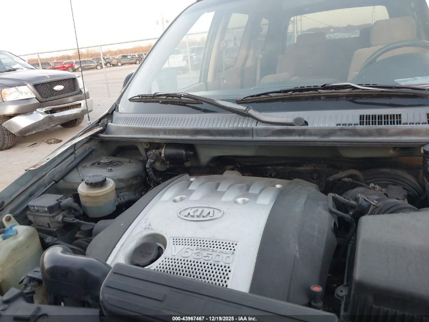 2003 Kia Sedona Ex/Lx VIN: KNDUP131436478656 Lot: 43967467