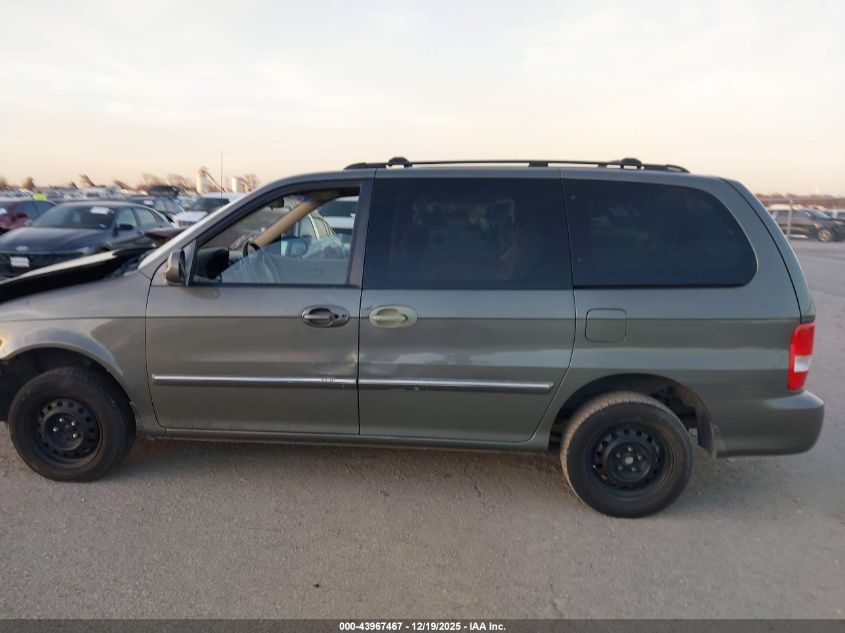 2003 Kia Sedona Ex/Lx VIN: KNDUP131436478656 Lot: 43967467