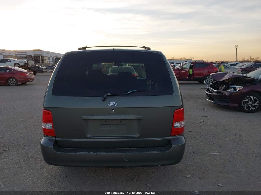 2003 Kia Sedona Ex/Lx VIN: KNDUP131436478656 Lot: 43967467