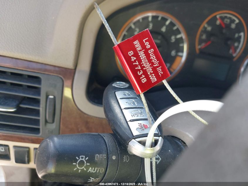 2011 Nissan Armada Platinum VIN: 5N1BA0NF2BN615265 Lot: 43967473