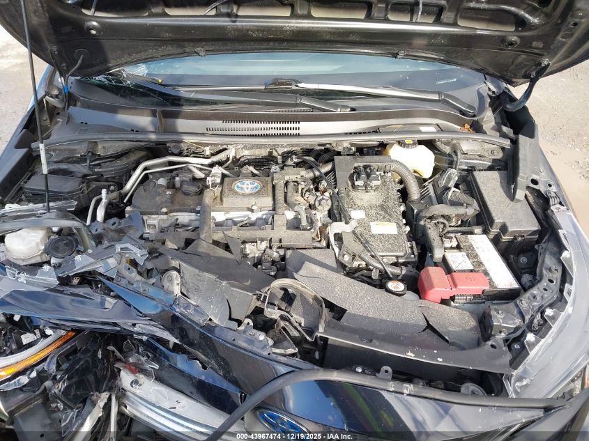 2022 Toyota Corolla Hybrid Le VIN: JTDEAMDE5NJ056209 Lot: 43967474