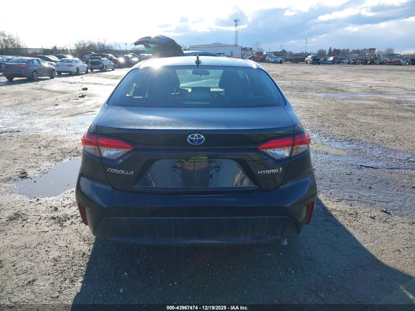 2022 Toyota Corolla Hybrid Le VIN: JTDEAMDE5NJ056209 Lot: 43967474