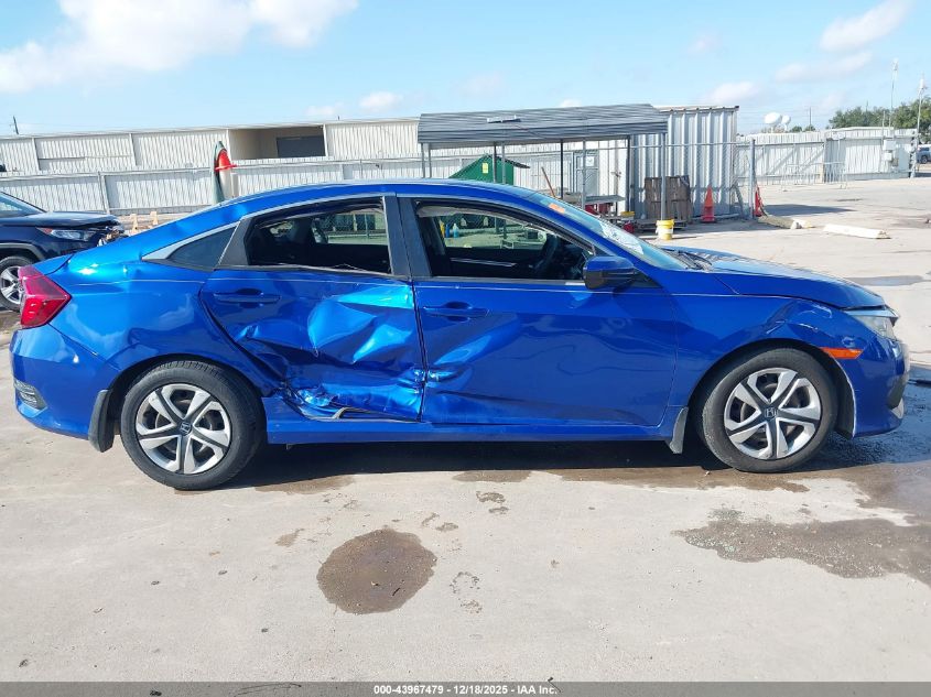 2017 Honda Civic Lx VIN: 19XFC2F51HE066320 Lot: 43967479