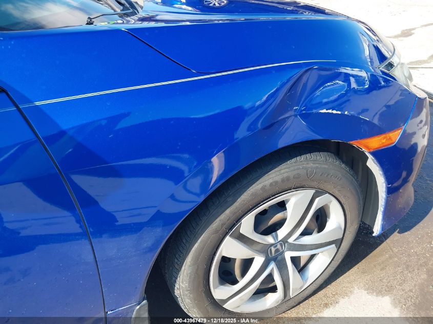 2017 Honda Civic Lx VIN: 19XFC2F51HE066320 Lot: 43967479