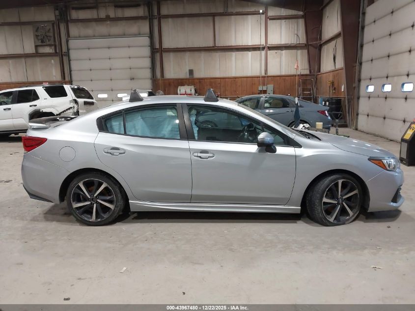 2021 Subaru Impreza Sport VIN: 4S3GKAM65M3605066 Lot: 43967480