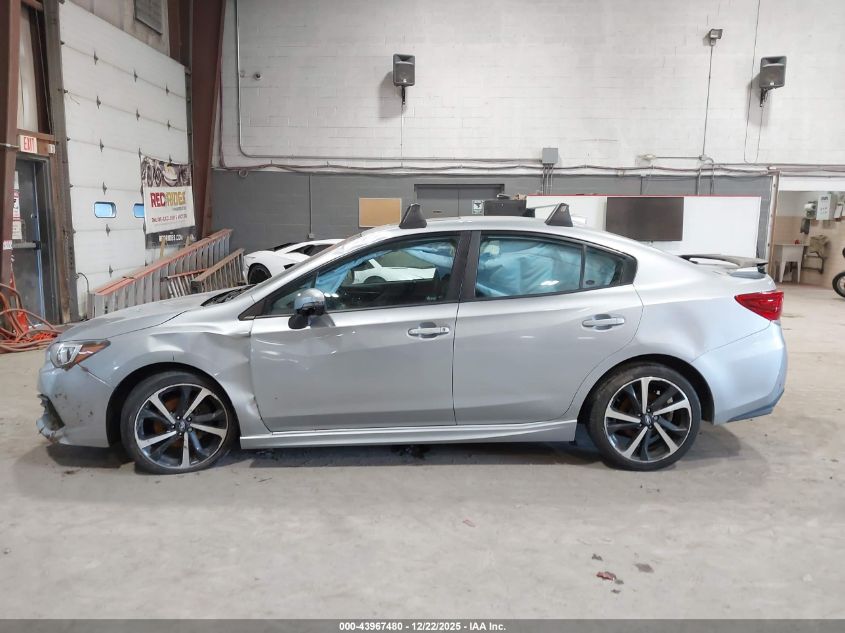 2021 Subaru Impreza Sport VIN: 4S3GKAM65M3605066 Lot: 43967480