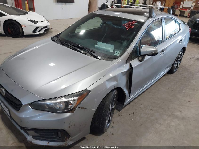 2021 Subaru Impreza Sport VIN: 4S3GKAM65M3605066 Lot: 43967480