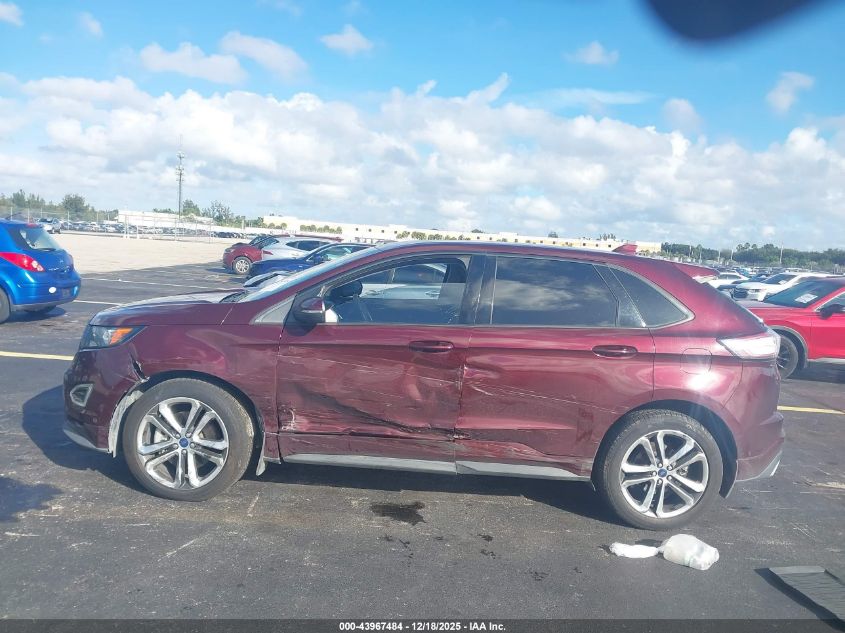 2017 Ford Edge Sport VIN: 2FMPK4AP5HBC22180 Lot: 43967484