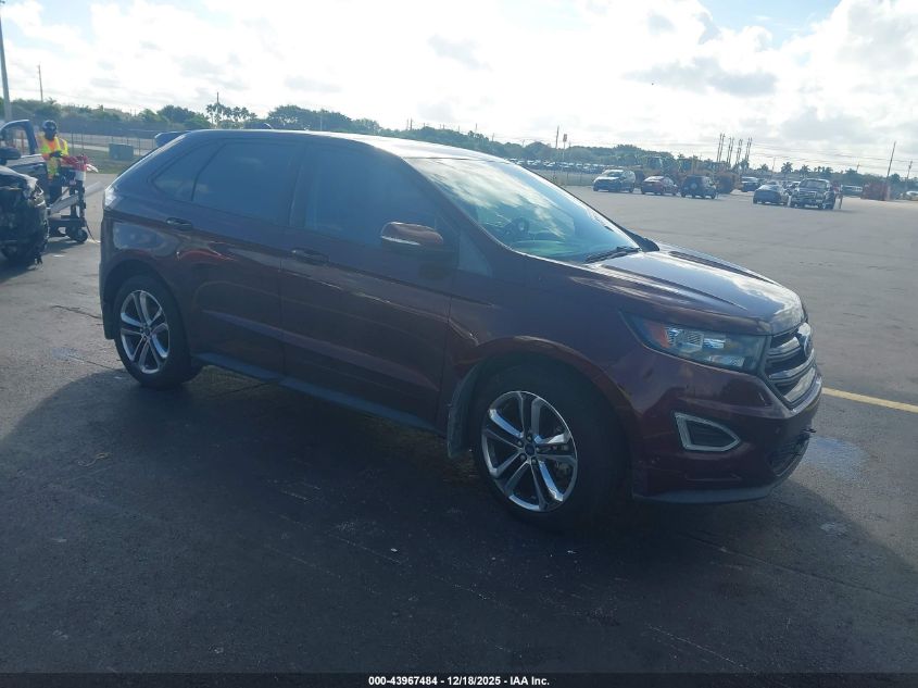 2017 Ford Edge Sport VIN: 2FMPK4AP5HBC22180 Lot: 43967484