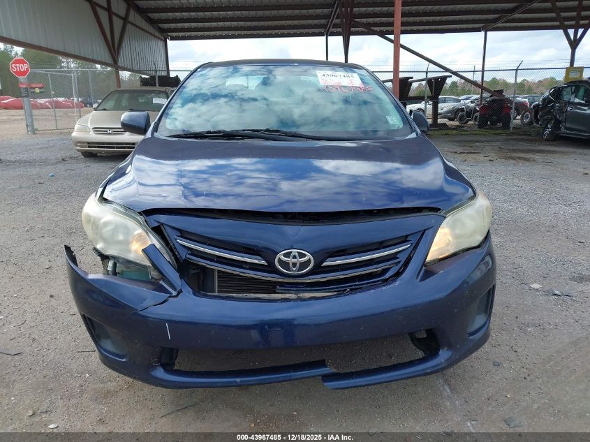 2013 Toyota Corolla Le VIN: 2T1BU4EE2DC013739 Lot: 43967485