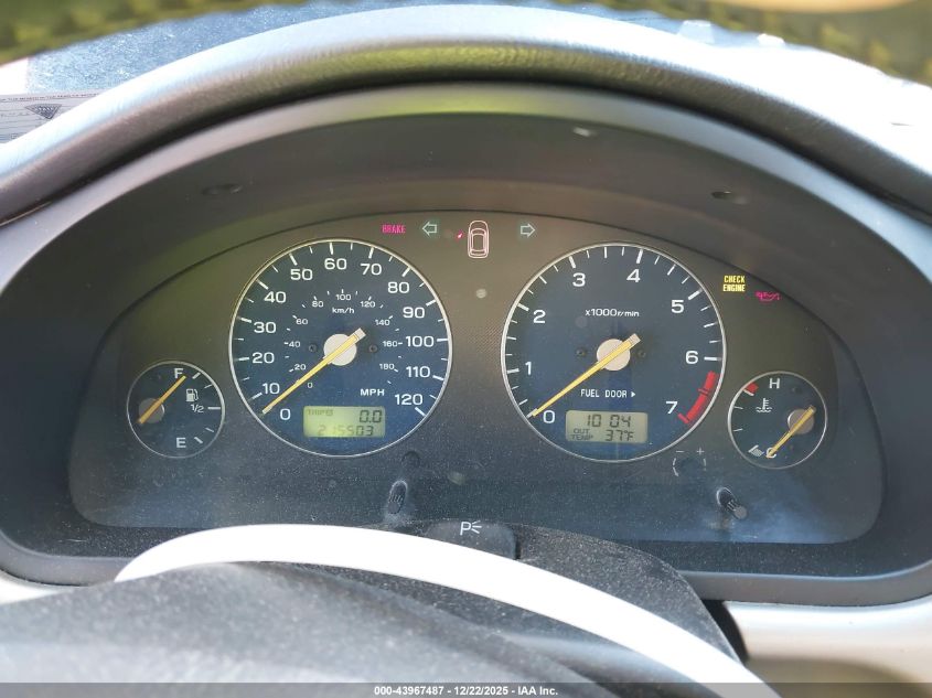 2003 Subaru Baja VIN: 4S4BT61C436107593 Lot: 43967487