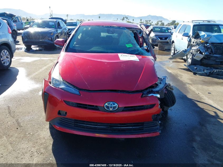 2020 Toyota Prius Le VIN: JTDKARFU7L3117548 Lot: 43967489