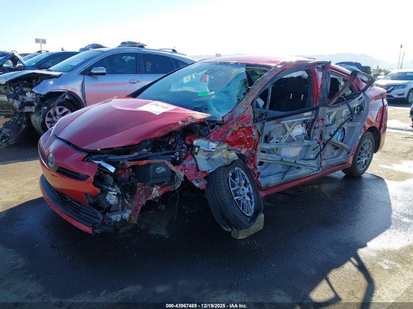 2020 Toyota Prius Le VIN: JTDKARFU7L3117548 Lot: 43967489