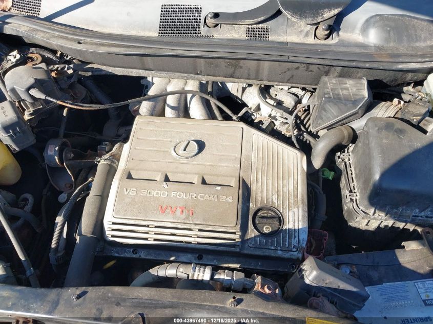 2003 Lexus Rx 300 VIN: JTJHF10U030305171 Lot: 43967490