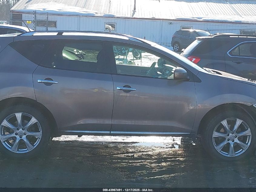 2012 Nissan Murano Le VIN: JN8AZ1MW3CW216963 Lot: 43967491