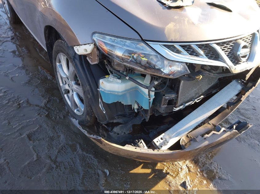 2012 Nissan Murano Le VIN: JN8AZ1MW3CW216963 Lot: 43967491