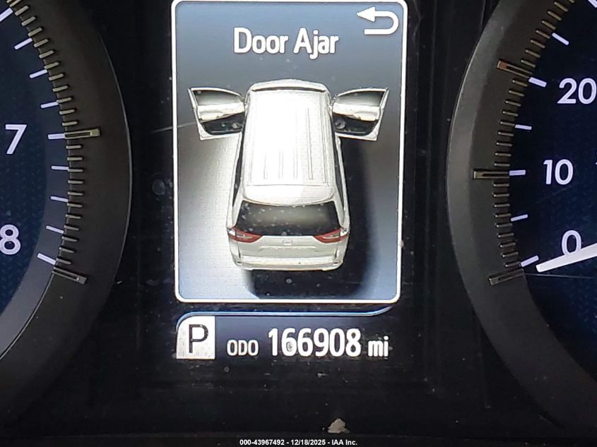 2015 Toyota Sienna Xle 8 Passenger VIN: 5TDYK3DC5FS576000 Lot: 43967492