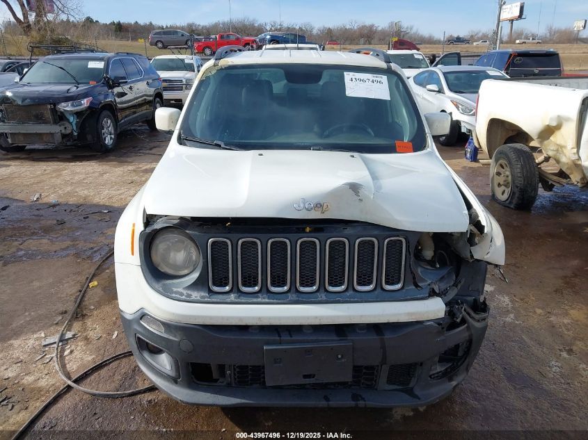 2018 Jeep Renegade Latitude Fwd VIN: ZACCJABB7JPH05050 Lot: 43967496