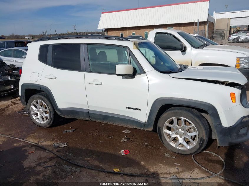 2018 Jeep Renegade Latitude Fwd VIN: ZACCJABB7JPH05050 Lot: 43967496