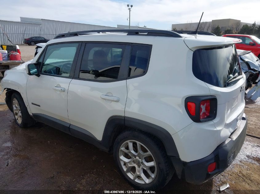 2018 Jeep Renegade Latitude Fwd VIN: ZACCJABB7JPH05050 Lot: 43967496