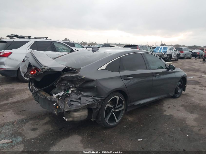 2018 Honda Accord Sport VIN: 1HGCV1F3XJA063643 Lot: 43967497