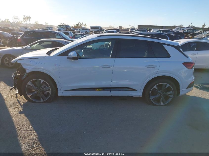 2024 Audi Q4 E-Tron Premium Plus 55 Quattro VIN: WA1LUBFZ4RP057285 Lot: 43967499