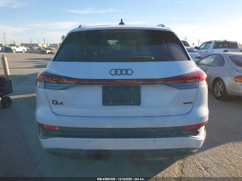 2024 Audi Q4 E-Tron Premium Plus 55 Quattro VIN: WA1LUBFZ4RP057285 Lot: 43967499