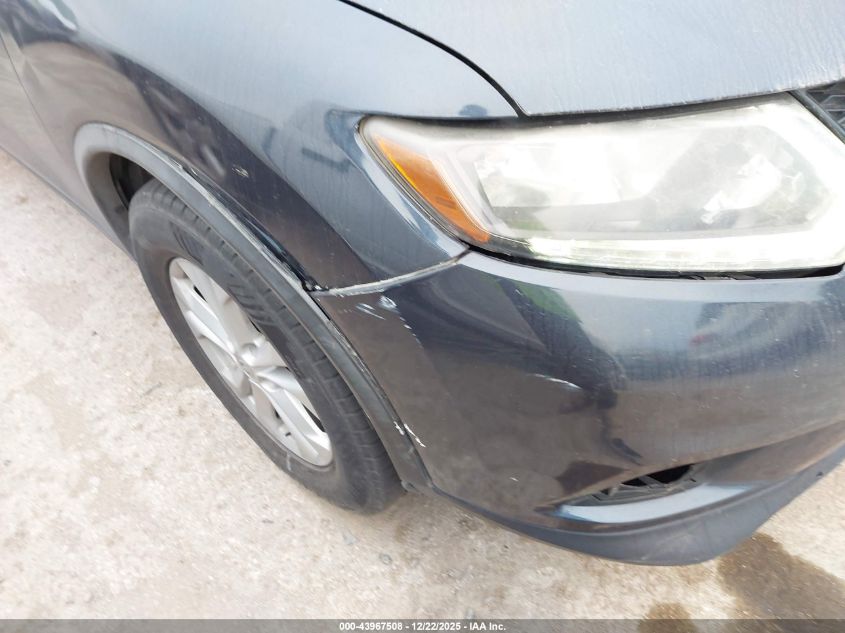 2015 Nissan Rogue Sv VIN: KNMAT2MT0FP583598 Lot: 43967508