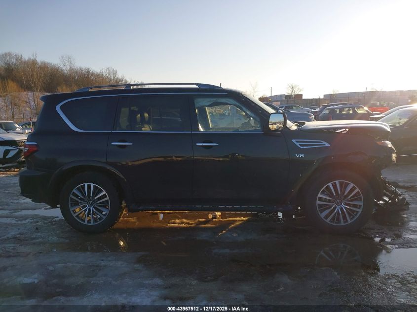 2022 Nissan Armada Sl 2Wd VIN: JN8AY2BC3N9162129 Lot: 43967512
