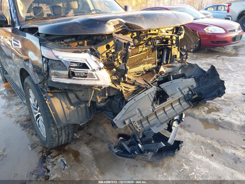 2022 Nissan Armada Sl 2Wd VIN: JN8AY2BC3N9162129 Lot: 43967512