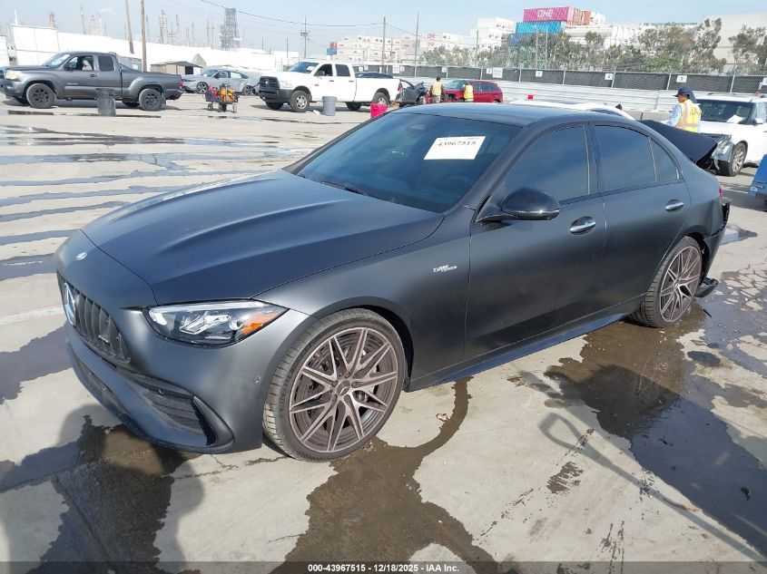2025 Mercedes-Benz Amg C 43 4Matic VIN: W1KAF8HB6SR284813 Lot: 43967515