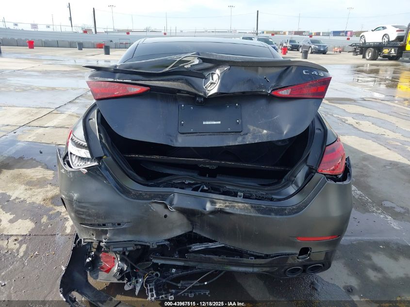 2025 Mercedes-Benz Amg C 43 4Matic VIN: W1KAF8HB6SR284813 Lot: 43967515